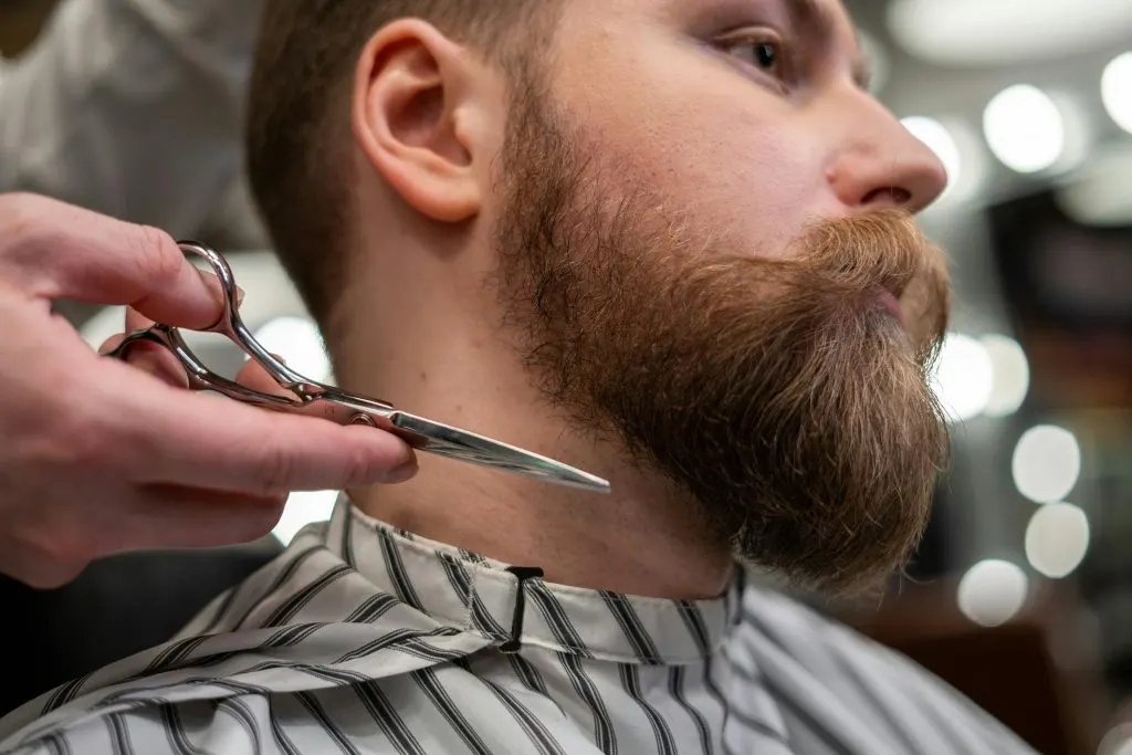 Bartpflege im Barbershop